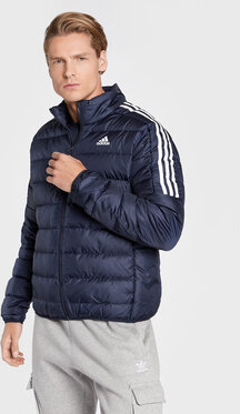 Granatowa kurtka Adidas w sportowym stylu