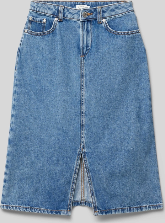Granatowa spódniczka dziewczęca Tom Tailor z jeansu