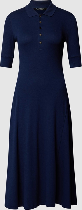 Granatowa sukienka Ralph Lauren w stylu casual
