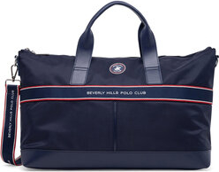 Granatowa torba podróżna Beverly Hills Polo Club