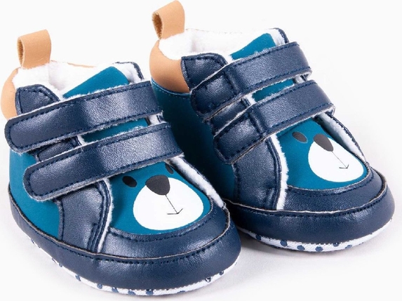 Granatowe buciki niemowlęce Yoclub