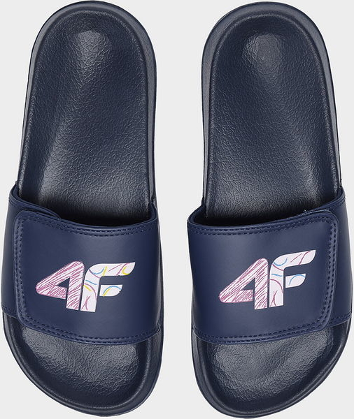 Granatowe buty dziecięce letnie 4F