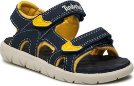 Granatowe buty dziecięce letnie Timberland dla chłopców na rzepy