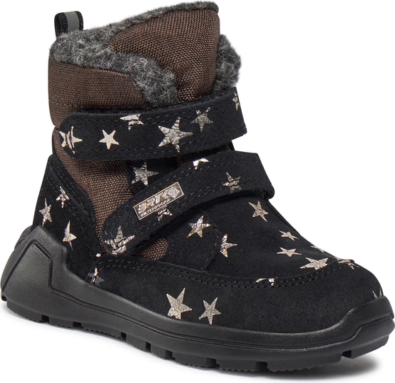 Granatowe buty dziecięce zimowe Bartek