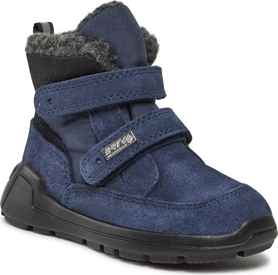Granatowe buty dziecięce zimowe Bartek