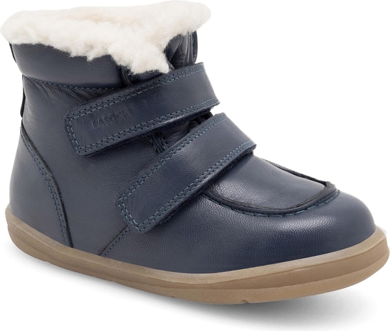 Granatowe buty dziecięce zimowe Lasocki Kids