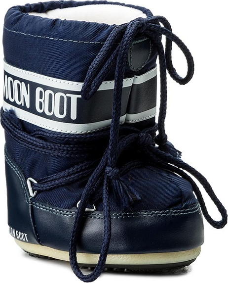Granatowe buty dziecięce zimowe Moon Boot