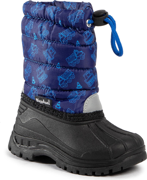 Granatowe buty dziecięce zimowe Playshoes