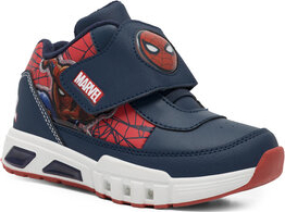 Granatowe buty dziecięce zimowe Spiderman Ultimate na rzepy