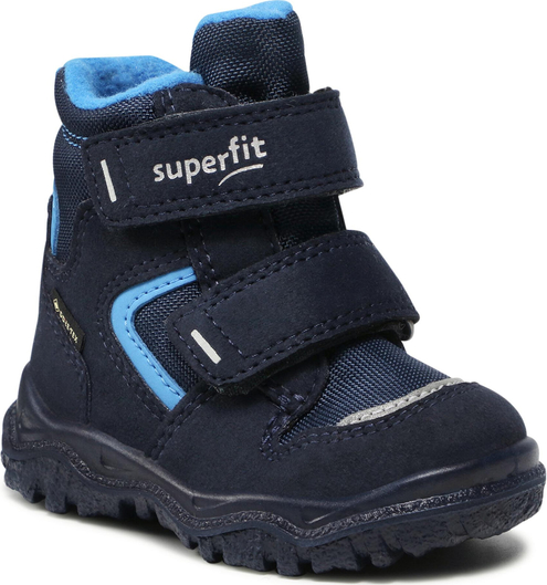 Granatowe buty dziecięce zimowe Superfit