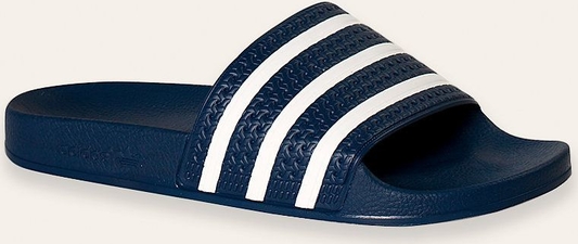 Granatowe buty letnie męskie Adidas Originals w sportowym stylu