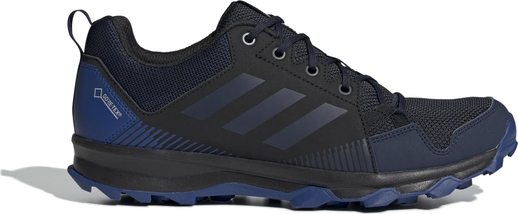 Granatowe buty sportowe Adidas sznurowane z goretexu