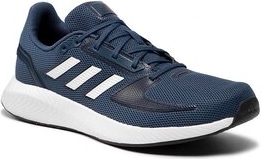 Granatowe buty sportowe Adidas w sportowym stylu