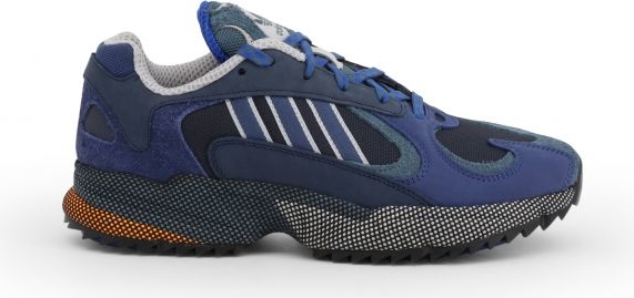 Granatowe buty sportowe Adidas yung sznurowane