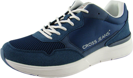 Granatowe buty sportowe Cross Jeans