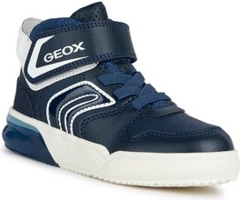 Granatowe buty sportowe dziecięce Geox dla chłopców