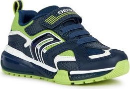 Granatowe buty sportowe dziecięce Geox dla chłopców