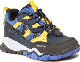 Granatowe buty sportowe dziecięce Geox sznurowane