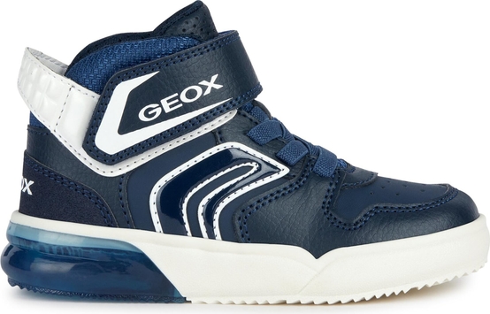 Granatowe buty sportowe dziecięce Geox sznurowane