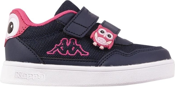 Granatowe buty sportowe dziecięce Kappa dla dziewczynek