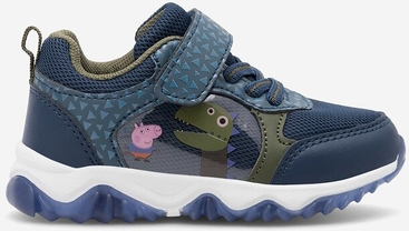 Granatowe buty sportowe dziecięce Peppa Pig na rzepy