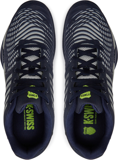 Granatowe buty sportowe K-SWISS w sportowym stylu sznurowane