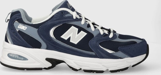 Granatowe buty sportowe New Balance sznurowane
