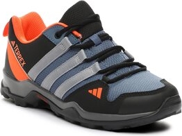 Granatowe buty trekkingowe dziecięce Adidas sznurowane