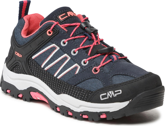 Granatowe buty trekkingowe dziecięce CMP sznurowane