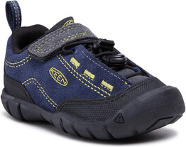 Granatowe buty trekkingowe dziecięce Keen