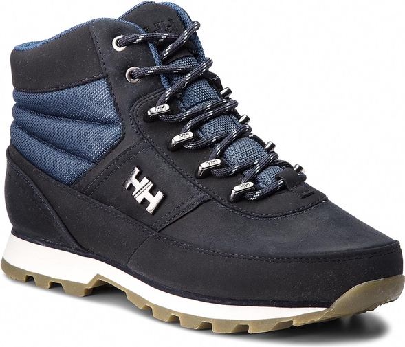 Granatowe buty trekkingowe Helly Hansen w sportowym stylu
