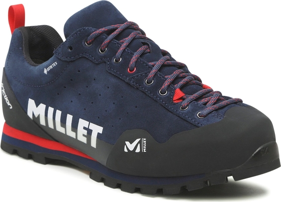 Granatowe buty trekkingowe Millet sznurowane