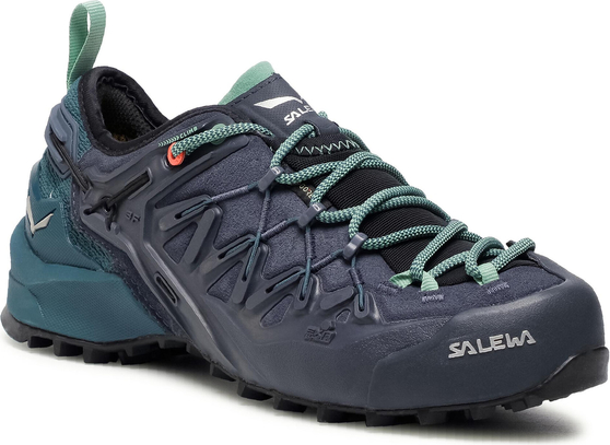 Granatowe buty trekkingowe Salewa