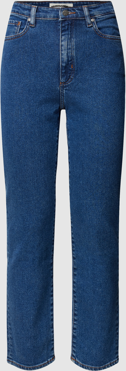 Granatowe jeansy ARMEDANGELS z bawełny w stylu casual