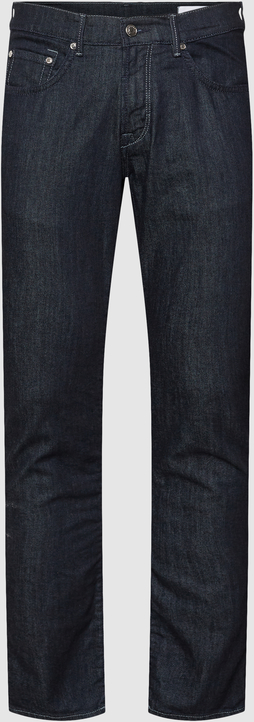 Granatowe jeansy Baldessarini