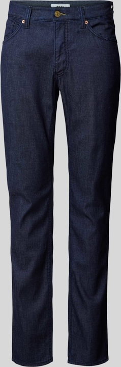 Granatowe jeansy Brax w street stylu z bawełny