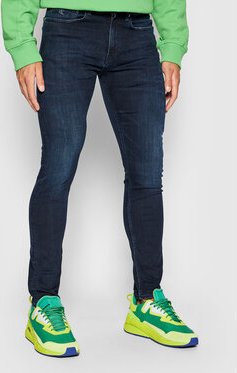 Granatowe jeansy Calvin Klein
