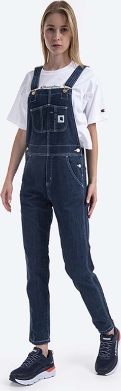 Granatowe jeansy Carhartt WIP w stylu casual