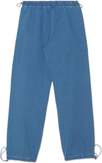 Granatowe jeansy Cropp w stylu casual z tkaniny