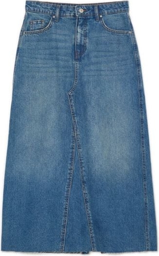 Granatowe jeansy Cropp z jeansu