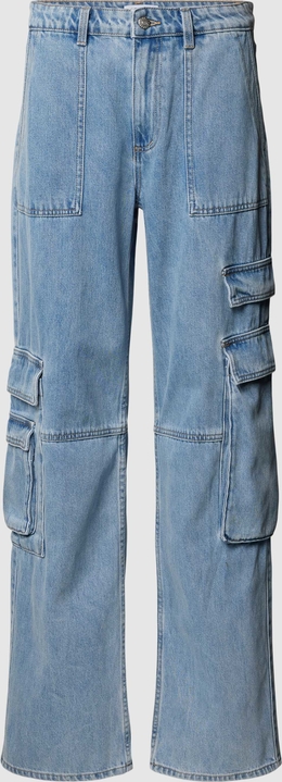 Granatowe jeansy EDITED