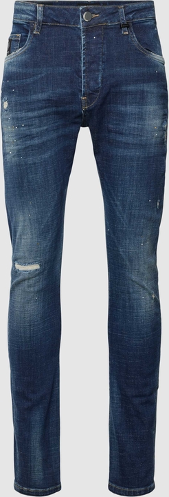 Granatowe jeansy Elias Rumelis