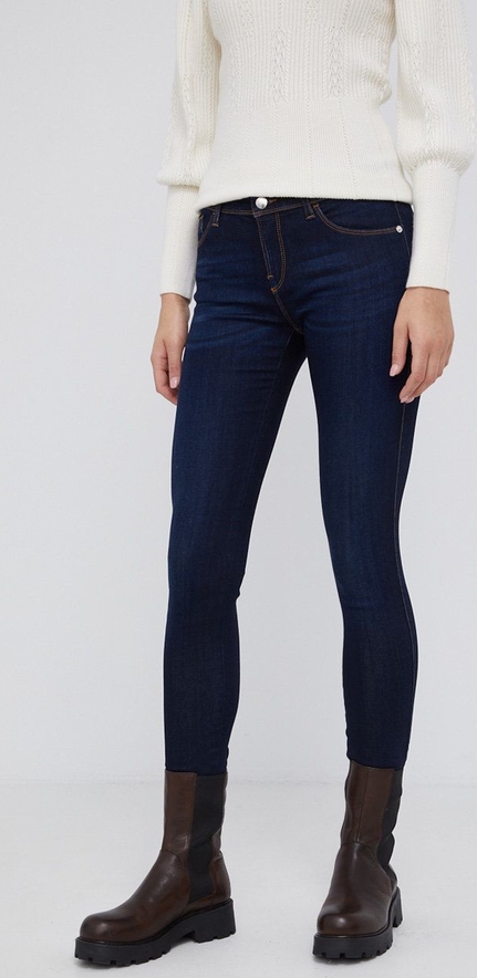 Granatowe jeansy Emporio Armani