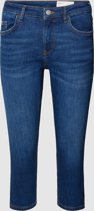 Granatowe jeansy Esprit w stylu casual z bawełny