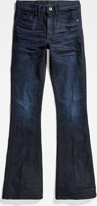 Granatowe jeansy G-star w stylu klasycznym
