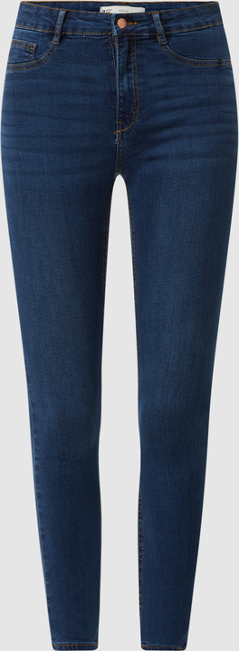 Granatowe jeansy Gina Tricot