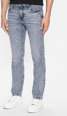 Granatowe jeansy Guess