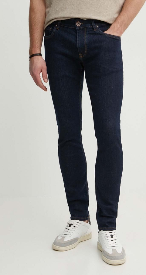 Granatowe jeansy Joop! w stylu casual