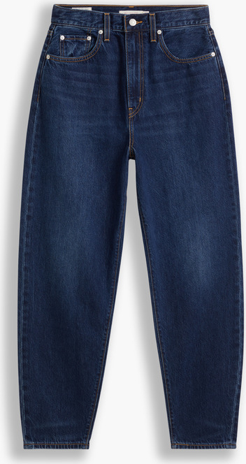 Granatowe jeansy Levis z bawełny