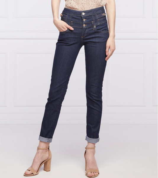 Granatowe jeansy Liu-Jo